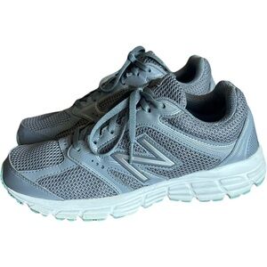 New Balance Light Gray Running Shoes